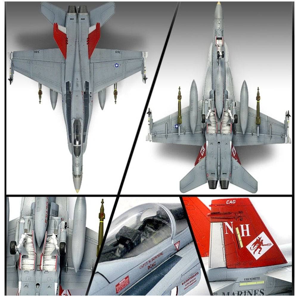 Academy - Academy 12107 1/32 USMC F/A-18A+ VMFA-232 "Red Devils" *AUS decal* Plastic Model Kit