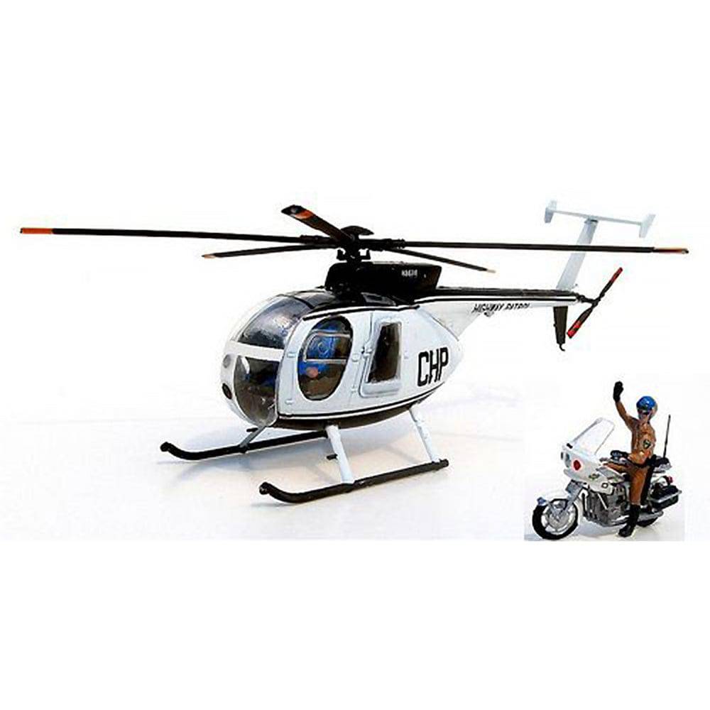 Academy - Academy 12249 1/48 Hughes 500D Police Helicopter Plastic Model Kit