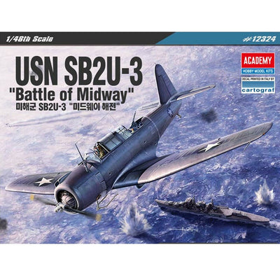 12324 1/48 SB2U3 Battle of Midway Plastic Model Kit