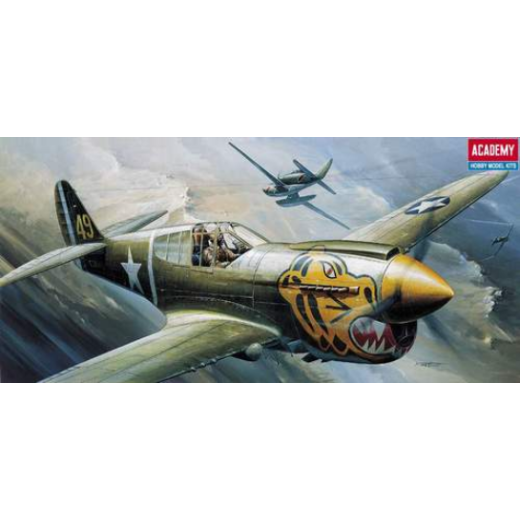 1/72 P40E Warhawk Plastic Model Kit with Australian Decals