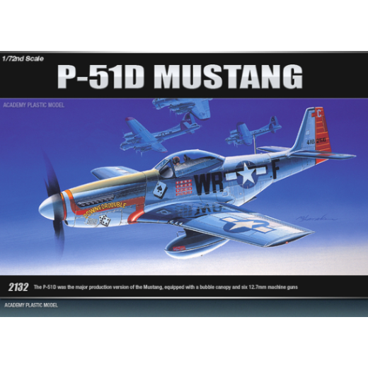 1/72 P51D Mustang Plastic Model Kit with Australian Decals