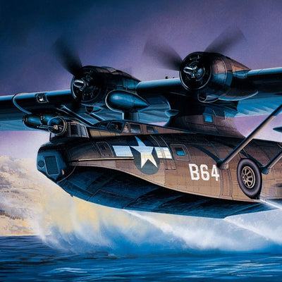 12487 1/72 PBY5A Catalina Plastic Model Kit with Australian Decals