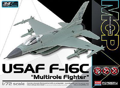 12541 1/72 USAF F16C Multirole Fighter MCP Plastic Model Kit