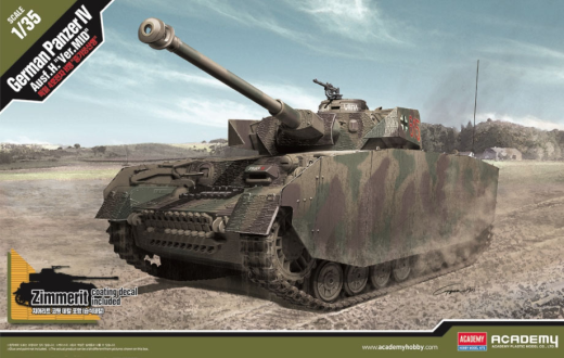 Academy - Academy 13516 1/35 German Panzer IV Ausf.H "Ver.MID"
