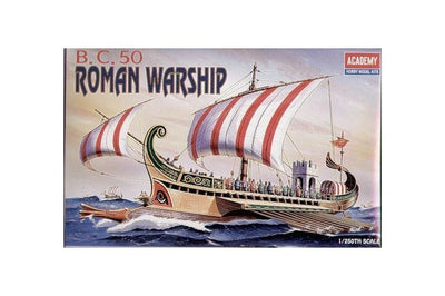 Academy - Academy 14207 1/72 Roman Warship Circa B.C 50 Plastic Model Kit