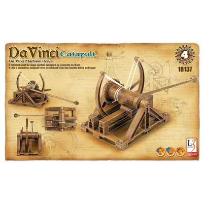 18137 Davinci Catapult Machine Plastic Model Kit
