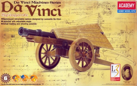 18142 Davinci Spingard Plastic Model Kit