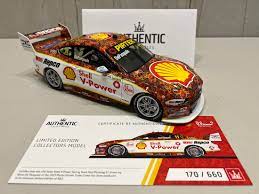 1/18 Shell V-Power Racing Team No.11 Ford Mustang GT 2022 Merlin Darwin Triple Crown Indigenous Round Driver Anton De Pasquale
