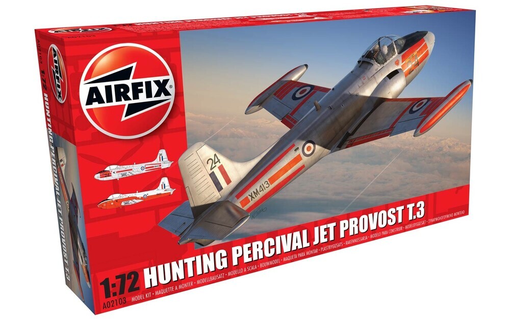 Airfix - 1:72 Hunting Percival Jet Provost T.3