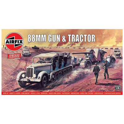 Airfix - 1:76 88mm Gun & Tractor