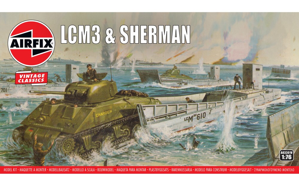 176 LCM Mk.III and Sherman