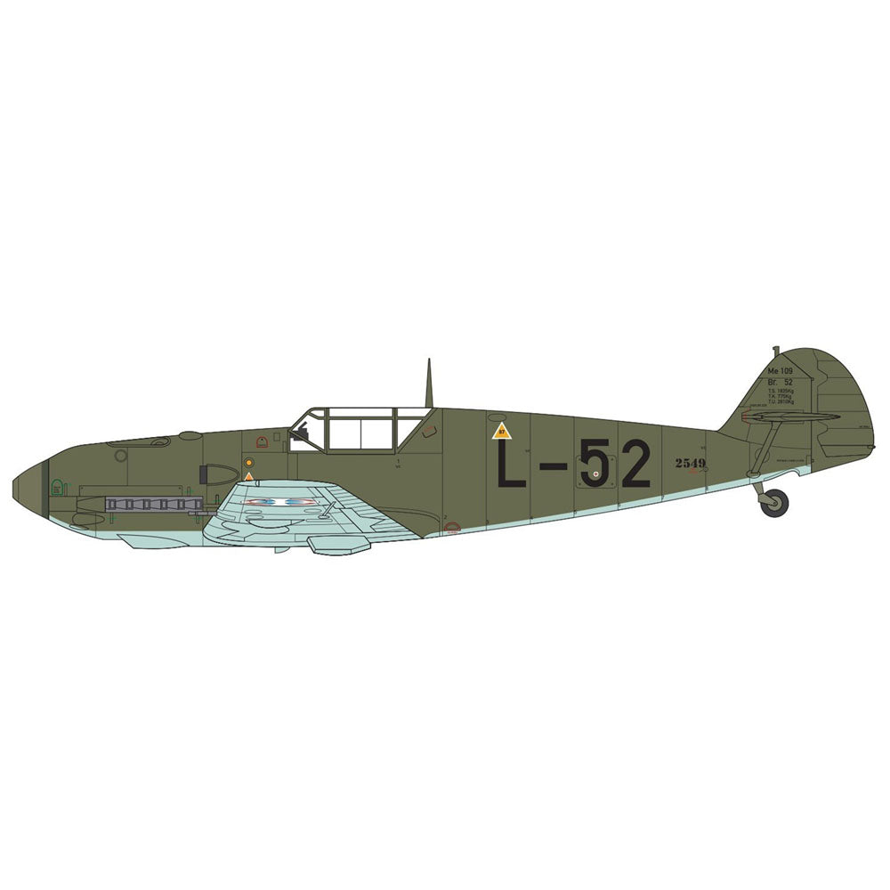 Airfix - 1:48 Messerschmitt Me109E-4/E-1