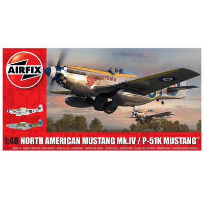 Airfix - 1:48 North American Mustang Mk.IV/P-51K  Mustang