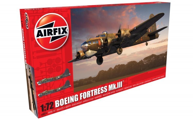 Airfix - 1/72 Boeing Fortress Mk.III (New Liv)