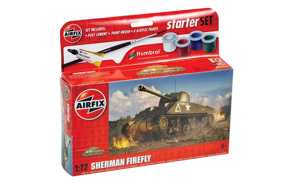 1/72 Sherman Firefly  Starter Set