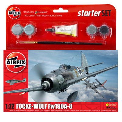 Airfix - 1:72 Focke-Wulf Fw190A-8 Starter Set