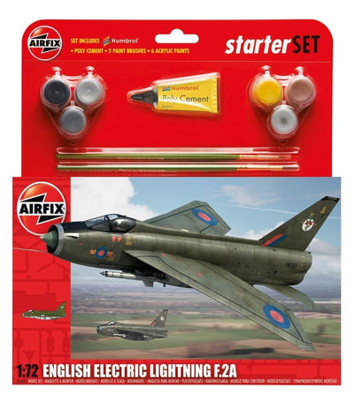 Airfix - 1:72 English Electric Lightning F.2A Starter Set