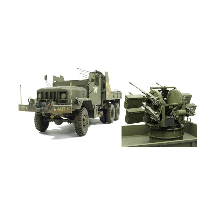 AF35034 1/35 M35A1 Gun Truck Vietnam War Plastic Model Kit