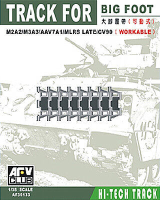 AF35133 1/35 Big Foot Track for M2A2/M3A3/AAV7A1/MLRS LATE/CV91 Conversion Kit