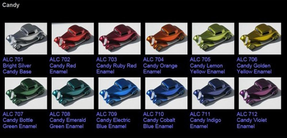 709 Candy Electric Blue Enamel 1oz
