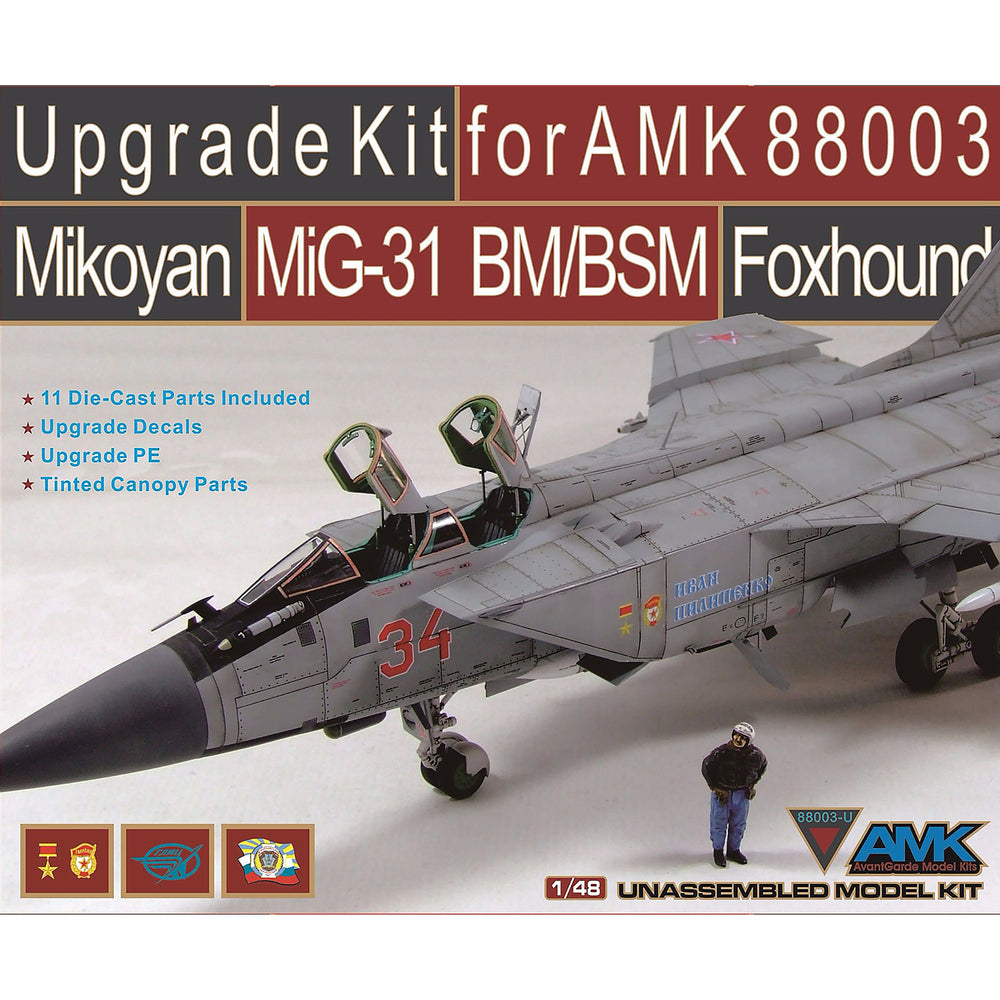 AMK - 1/48 Mikoyan MiG-31BM Upgrade Kit