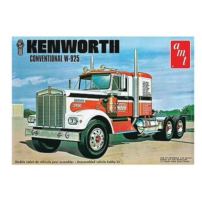 1021 1/25 Kenworth W925 Watkins Conventional Semi Trucker Plastic Model Kit