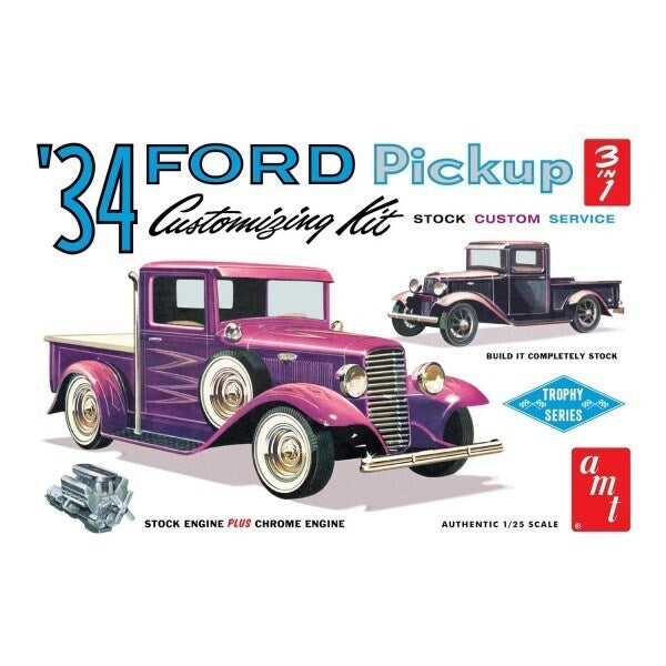 1120 1/25 1934 Ford Pickup Plastic Model Kit