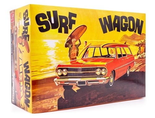 1131 1/25 1965 Chevelle   Surf Wagon   Plastic Model Kit