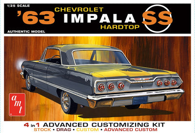 1149M 1/25 1963 Chevy Impala SS Plastic Model Kit