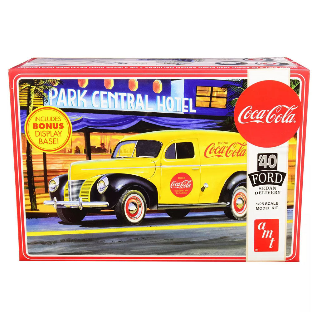 1161 1/25 1940 Ford Sedan Delivery CocaCola Plastic Model Kit