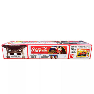 1165 1/25 Fruehauf Holiday Hauler Semi Trailer CocaCola Plastic Model Kit