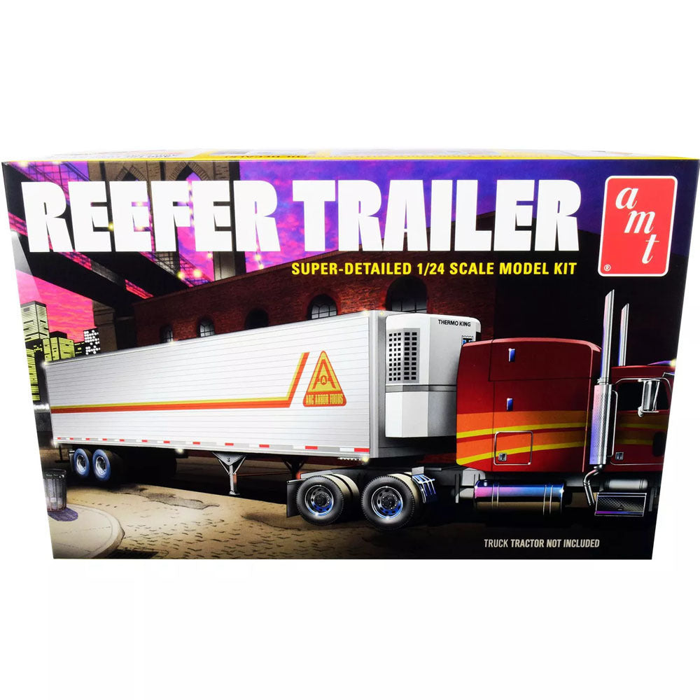 1170 1/25 Reefer Semi Trailer Plastic Model Kit