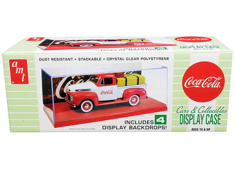 1199 1/25 Cars and Collectibles Display Case CocaCola Plastic Model Kit