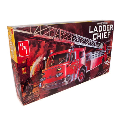 AMT 1204 1/25 American LaFrance Ladder Chief Fire Truck Plastic Model Kit
