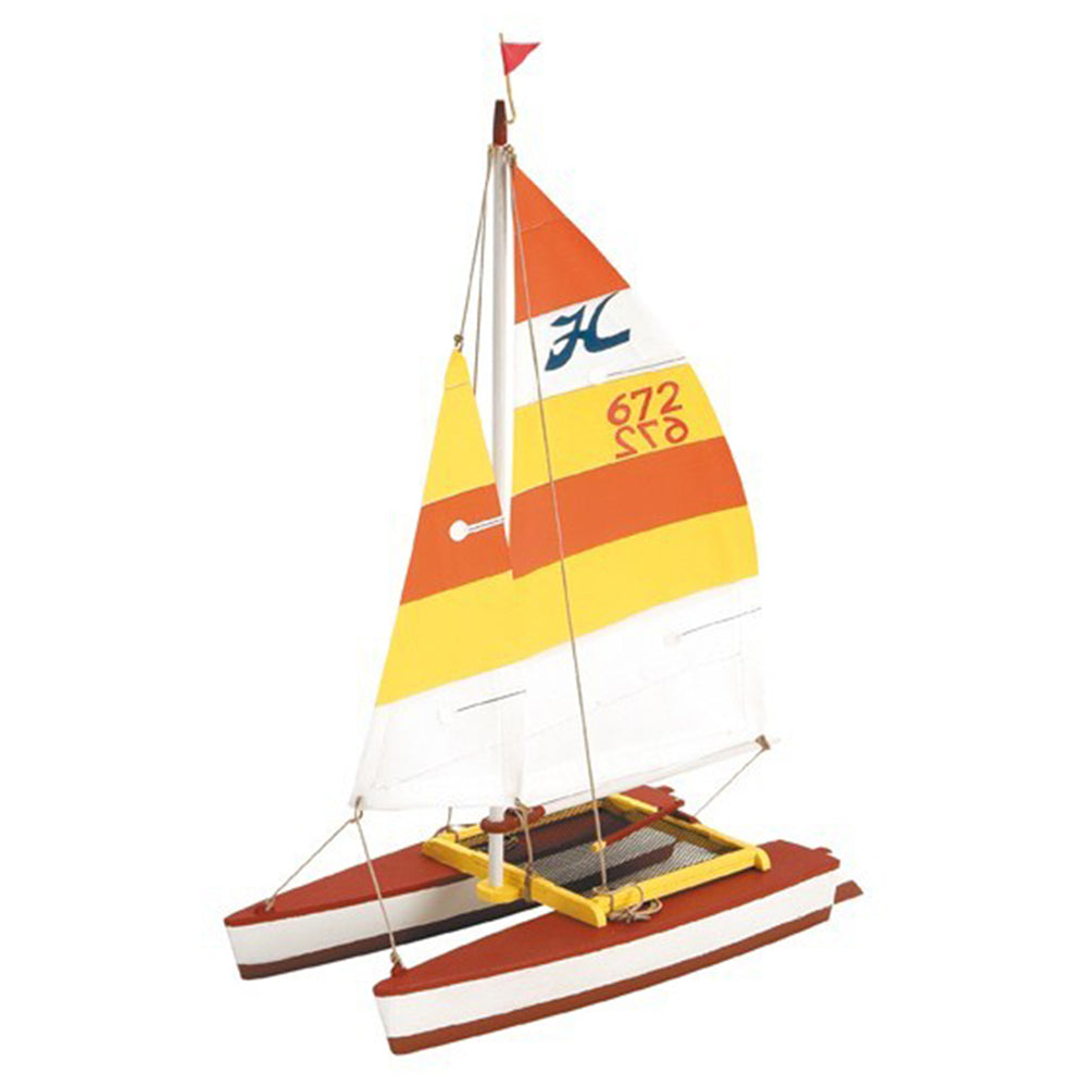 30502 Hobie Cat Wooden Ship Model