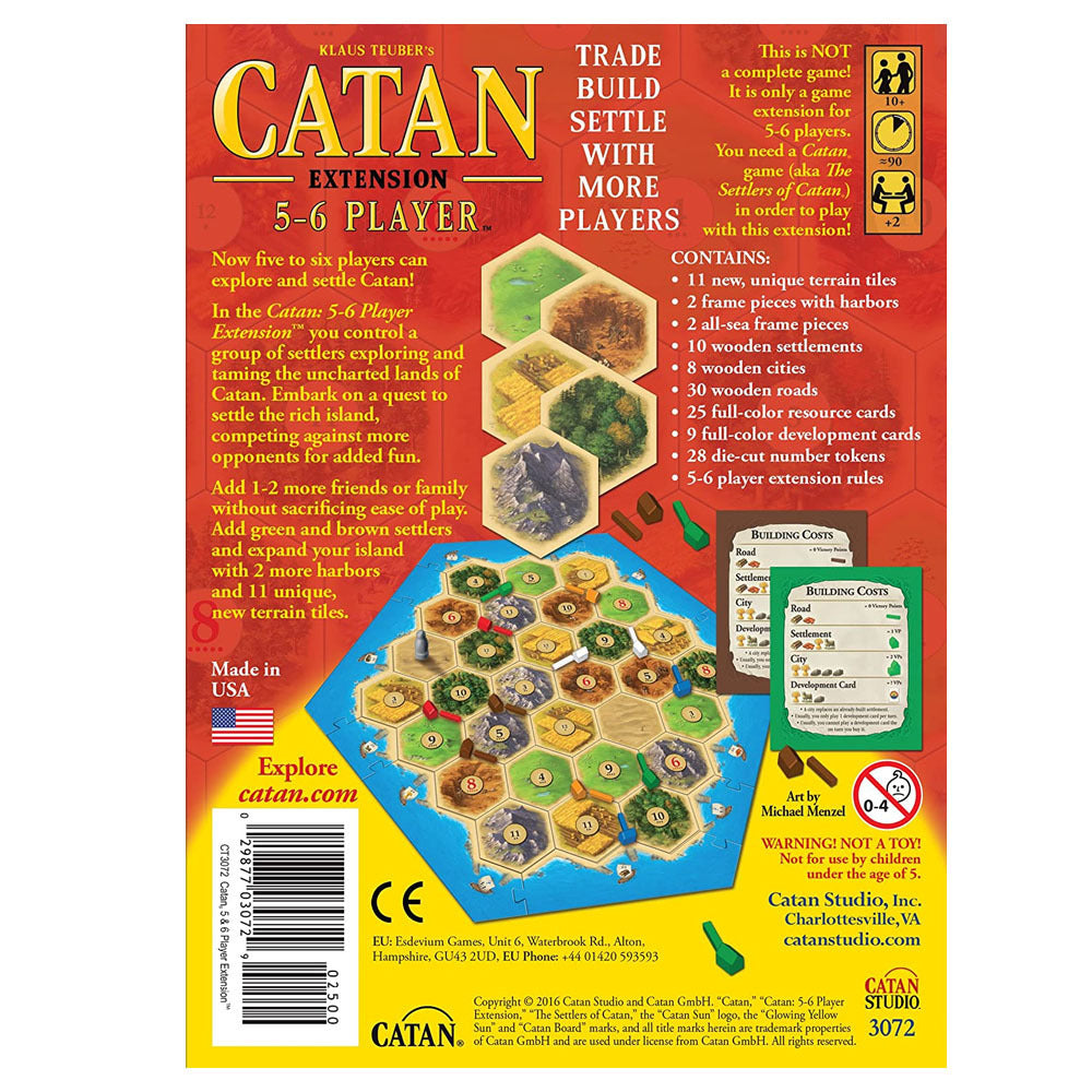 Catan 56 Player Extension