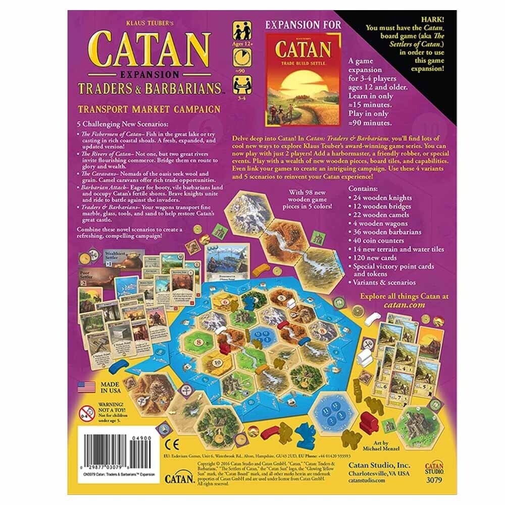 Catan Traders and Barbarians Expansion