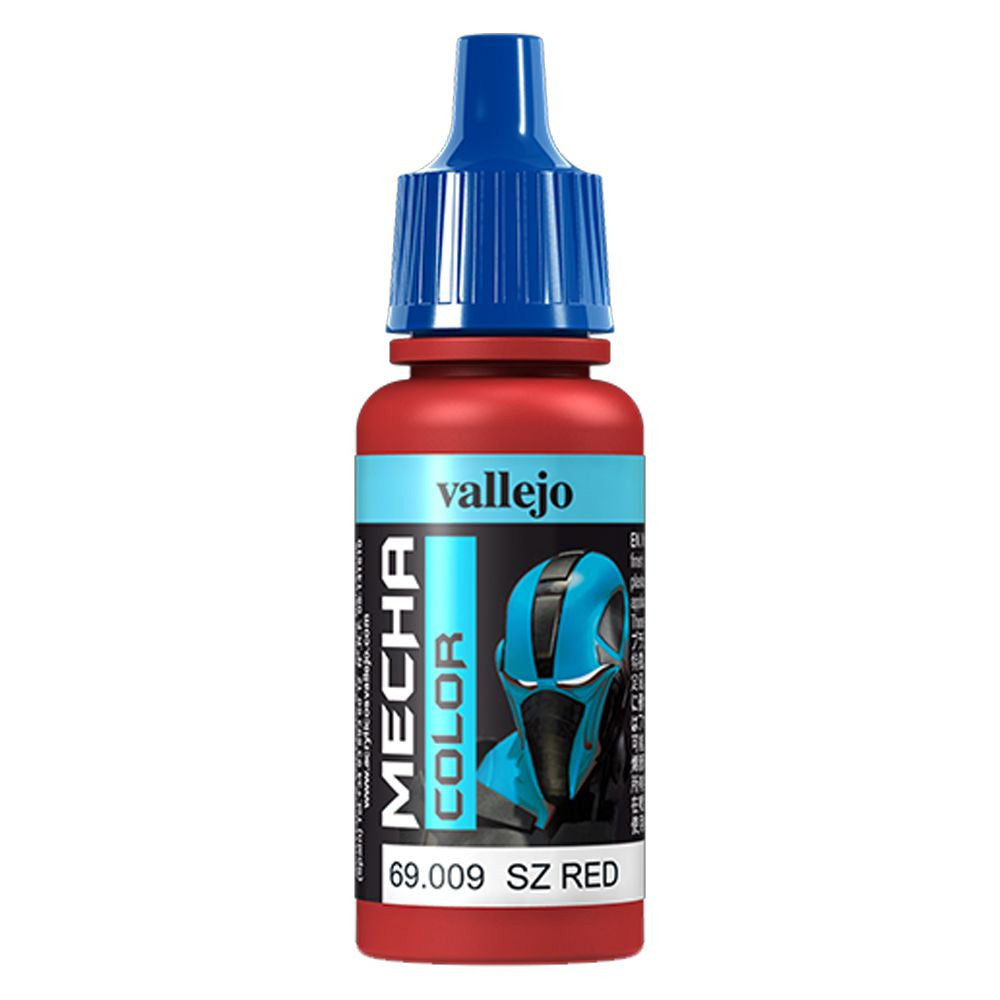 Vallejo - Vallejo 69009 Mecha Colour SZ Red 17ml Acrylic Airbrush Paint