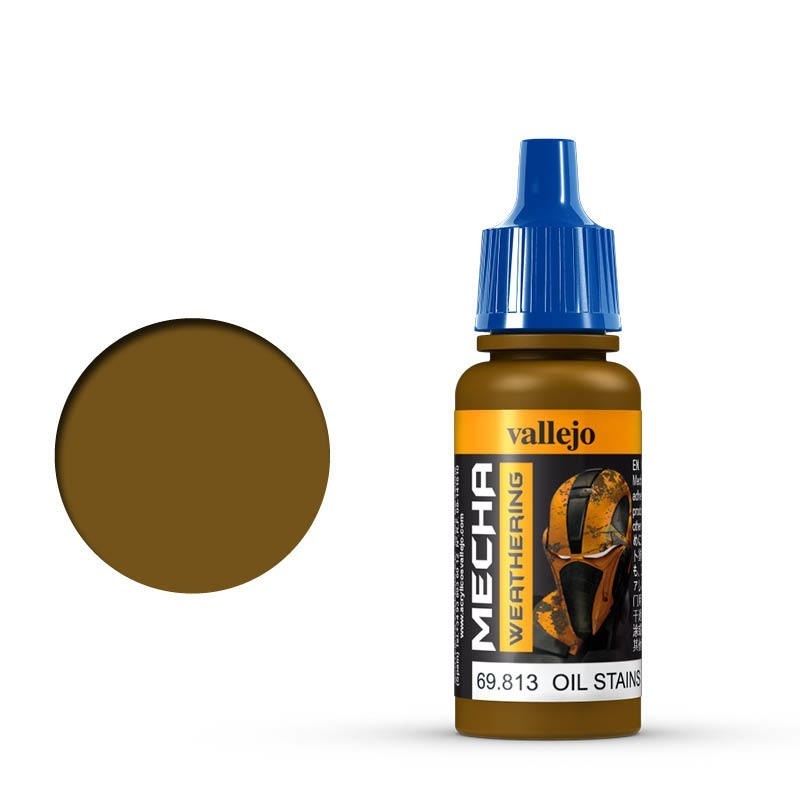 Vallejo - Vallejo 69813 Mecha Colour Oil Stains (Gloss) 17ml Acrylic Paint