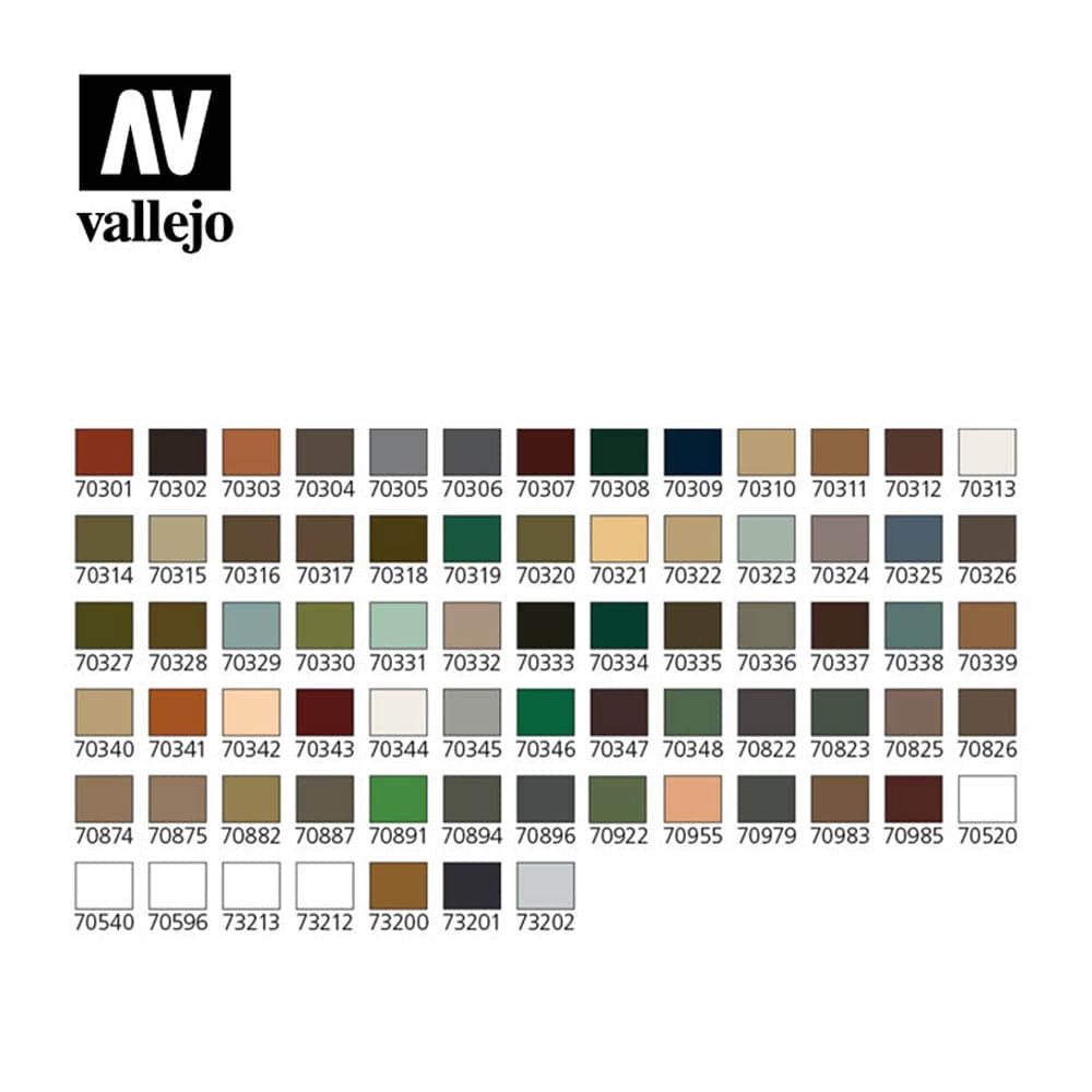 Vallejo - Vallejo 70302 Panzer Aces Dark Rust 17 ml Acrylic Paint