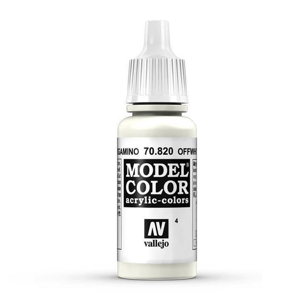 Vallejo - Vallejo 70820 Model Colour Offwhite 17 ml Acrylic Paint
