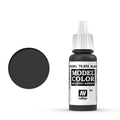 Vallejo - Vallejo 70855 Model Colour Black Glaze 17 ml Acrylic Paint