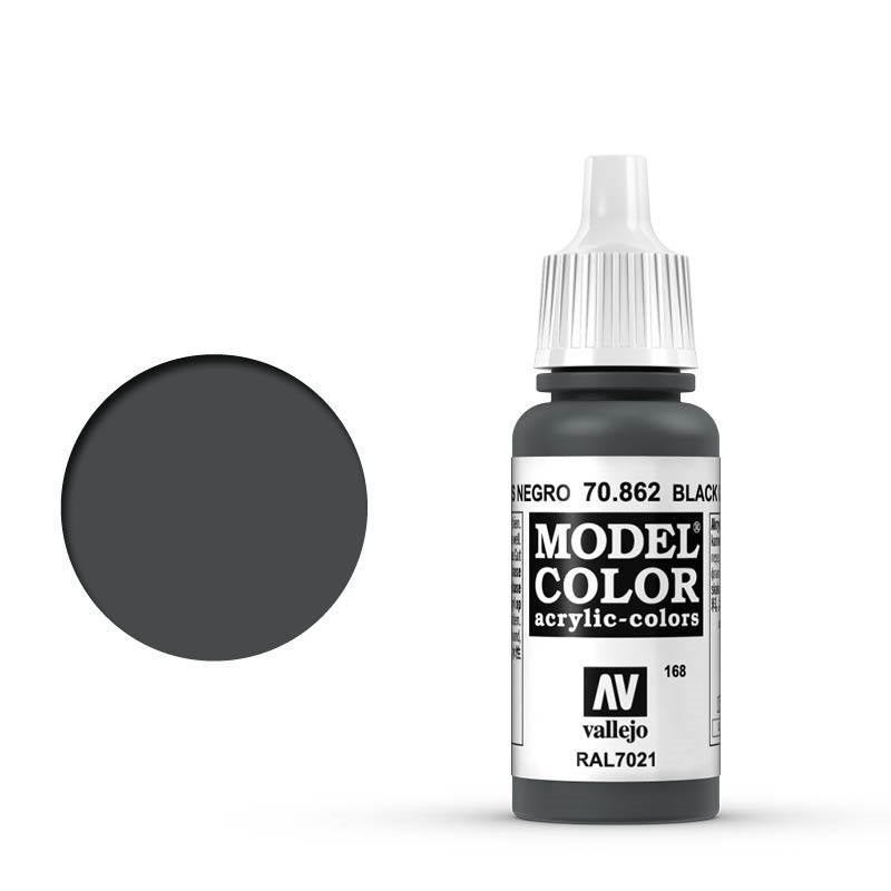Vallejo - Vallejo 70862 Model Colour Black Grey 17 ml Acrylic Paint