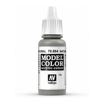 Vallejo - Vallejo 70864 Model Colour Metallic Natural Steel 17 ml Acrylic Paint