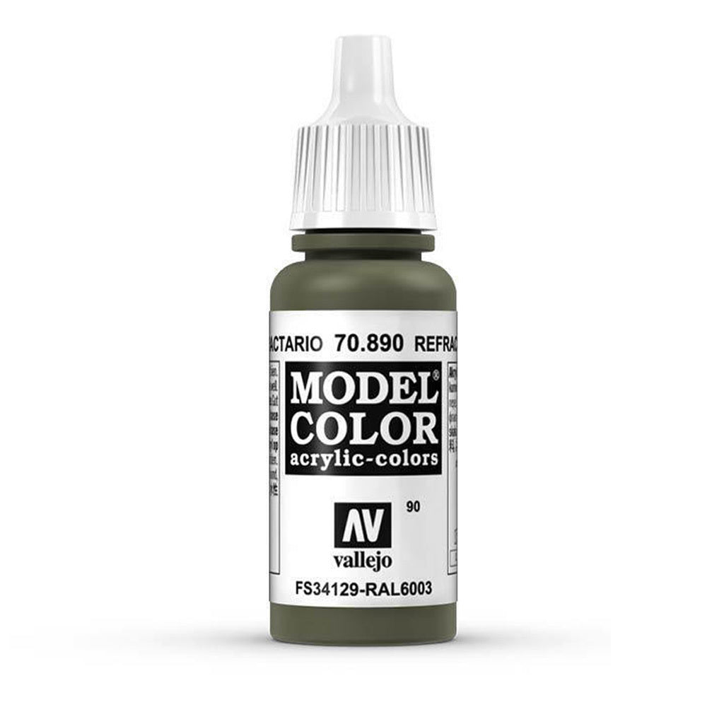 Vallejo - Vallejo 70890 Model Colour Retractive Green 17 ml Acrylic Paint