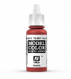 70957 Model Colour Flat Red 17 ml Acrylic Paint