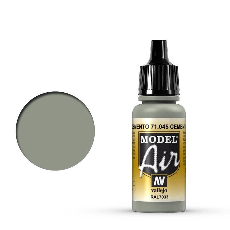 71045 Model Air Cement Gray 17 ml Acrylic Airbrush Paint