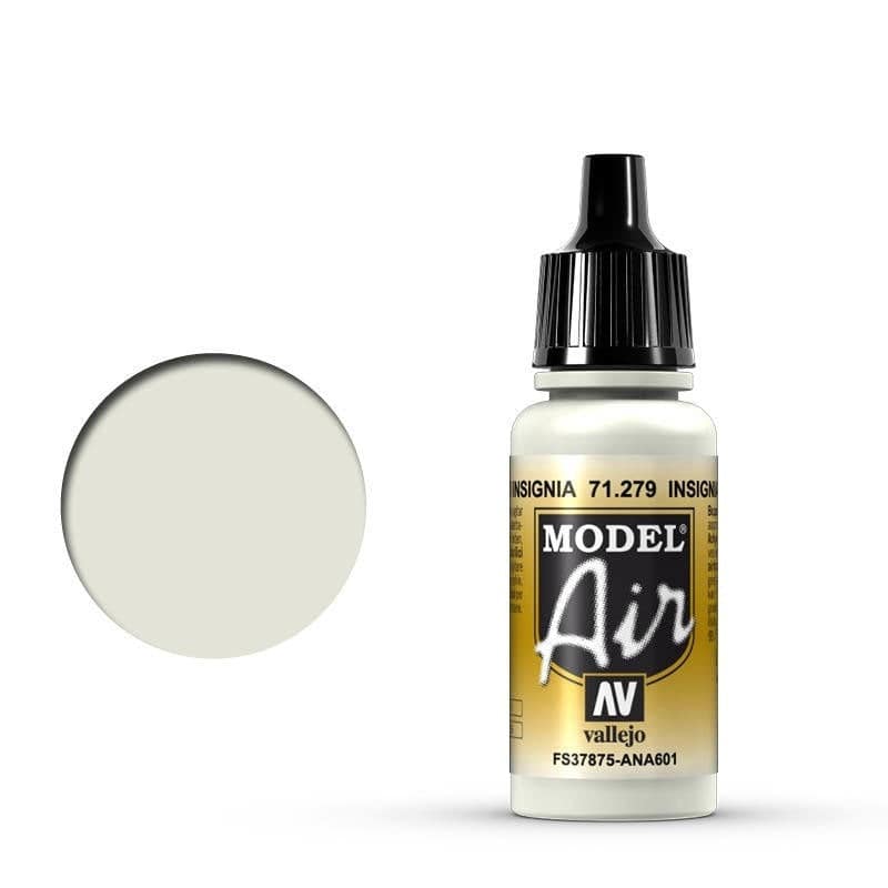Vallejo - Vallejo 71279 Model Air Insignia White 17 ml Acrylic Airbrush Paint