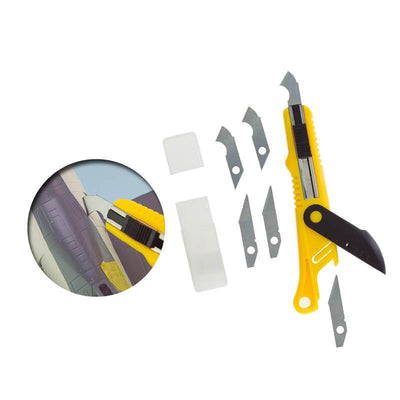 Plastic Cutter Scriber Tool and 5 Spare Blades