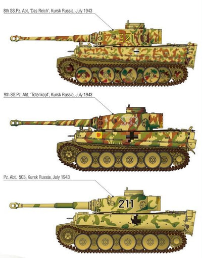 13509 1/35 German TigerI ver. Early Operation Citadel
